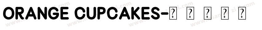 Orange Cupcakes字体转换